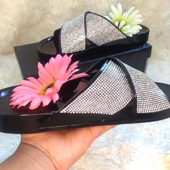 Jelly Rhinestone Sandal - Picture 7 of 7